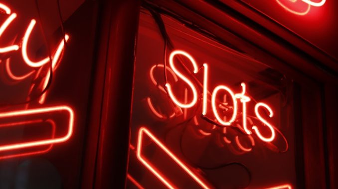 spelsystem för att vinna på slots illustration